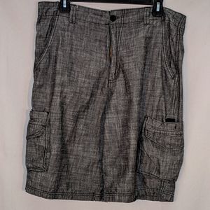 London Fog Mens Cargo Shorts Size 34